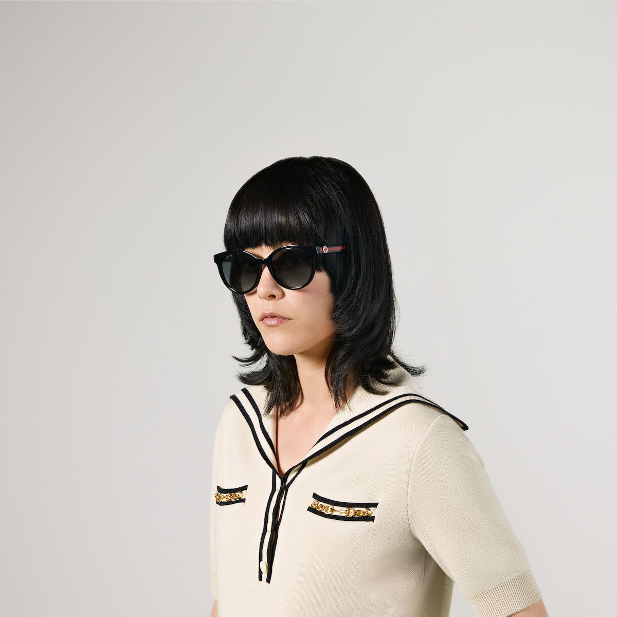 Round-frame sunglasses - Image 3